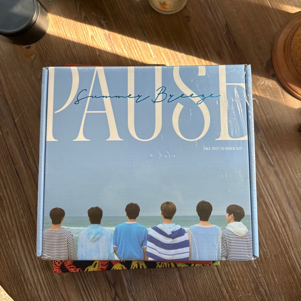 DKZ 2022 Summer Kit PAUSE Summer Breeze Box Set Sealed Kpop Jaechan Jonghyeong⁠